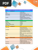 Matriz de Criterios de Segmentación