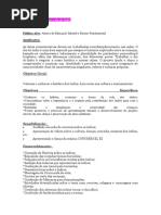 Projeto para Trabalhar o Dia Do Índio