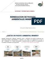 Remediación de Pasivos Ambientales Mineros