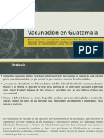 Vacunación en Guatemala