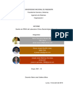 Gestión de RRHH Del Laboratorio Clínico Bacteriológico Moncada