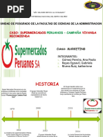 Caso: Supermercados Vivanda Recomienda: Peruanos - Campaña