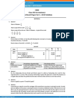 Cbse Class XII Accountancy Delhi Board Paper Set 1 - 2018 Solution