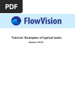 Tutorial: Examples of Typical Tasks