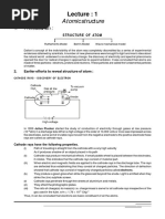 Atomic Structure PDF