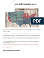 L - The Missouri Compromise