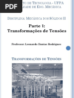 Parte 1 - Transformações de Tensões PDF