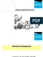 Sesión 6 - Párrafo de Introducción - Texto Argumentativo