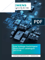 2017 - 18 Siemens Shortform Catalogue PDF