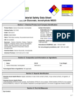 Calcium Gluconate, Monohydrate MSDS: Section 1: Chemical Product and Company Identification