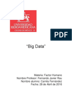 Ensayo Big Data