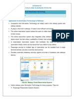 Application of Information Technology in Railways