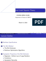 Nonlinear Least Squares Theory - Lecture Notes