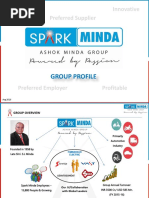 Spark Minda Group Profile Aug