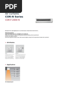 Air Curtains: COR-N Series