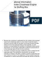 Operational Information The Two Stroke Crosshead Engine The Stuffing Box