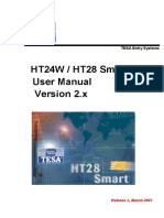 Onity TESA HT24W HT28 Smart User Manual Version 2 X PDF