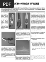 How To Tighten Covering On Arf Models How To Tighten Covering On Arf Models