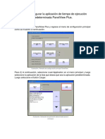 Cargar y Configurar La Aplicación de Tiempo de Ejecución Predeterminada PanelView Plus