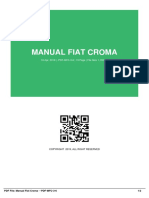 Manual Fiat Croma