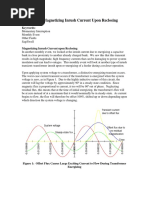 DPQ Event: Magnetizing Inrush Current Upon Reclosing: Keywords