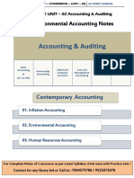 Unit 02 Environmental Accounting Notes NET 2019 PDF