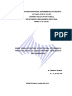 Diseno Estructura Costo Comidas Servidas y Empacadas PDF