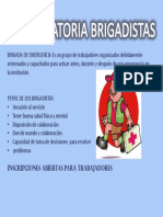 Convocatoria Brigadistas