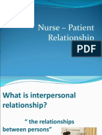 Nurse - Patient Relationship