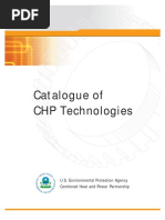 Catalogue of CHP Technologies: U.S. Environmental Protection Agency Combined Heat and Power Partnership