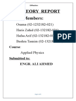 CEP Theory Report