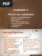 Chapter 11 - Project Risk Management PDF