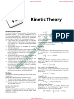 Day-6 Physics Quick Revision Notes-Kinetic Theory of Gases