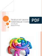 Trabajo en Grupos y Aprendizaje Cooperativo PDF