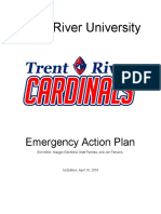 Trent River University: Emergency Action Plan