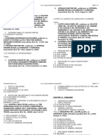 Transportation Law May 3 Quiz & Assignment