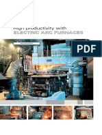 High Productivity With ELECTRIC ARC FURNACES. Steelmaking Plants