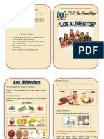 Diptico de Los Alimentos 