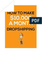 UPDATED How To Make 10000 A Month With Dropshipping PDF