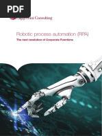 Robotic Process Automation The Next Revolution of Corporate Functions 0 PDF