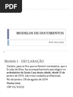 1 Modelos de Documentos