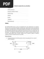 Module C-Laminar Flat Plate Flow