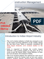 Airport Construction Management: Prof. Abhishek Shrivas