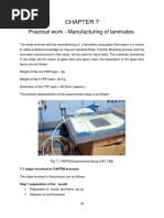 Practical Work - Manufacturing of Laminates.: 7.1 Steps Involved in VARTM Process