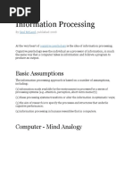 Information Processing 2