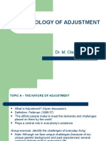 Psychology of Adjustment: Dr. M. Clark