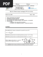 Devoir Analogique