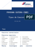 Catedra CEMEX - Tipos de Concretos PDF