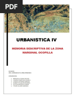 Memoria Descriptiva de Ocopilla Urba 4 PDF