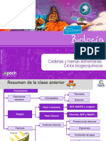 Clase 25 TC Cadenas y Tramas Alimentarias. Ciclos Biogeoquímicos 2015